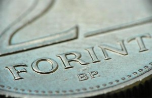 Ungarische Forint Münze und das Symbol